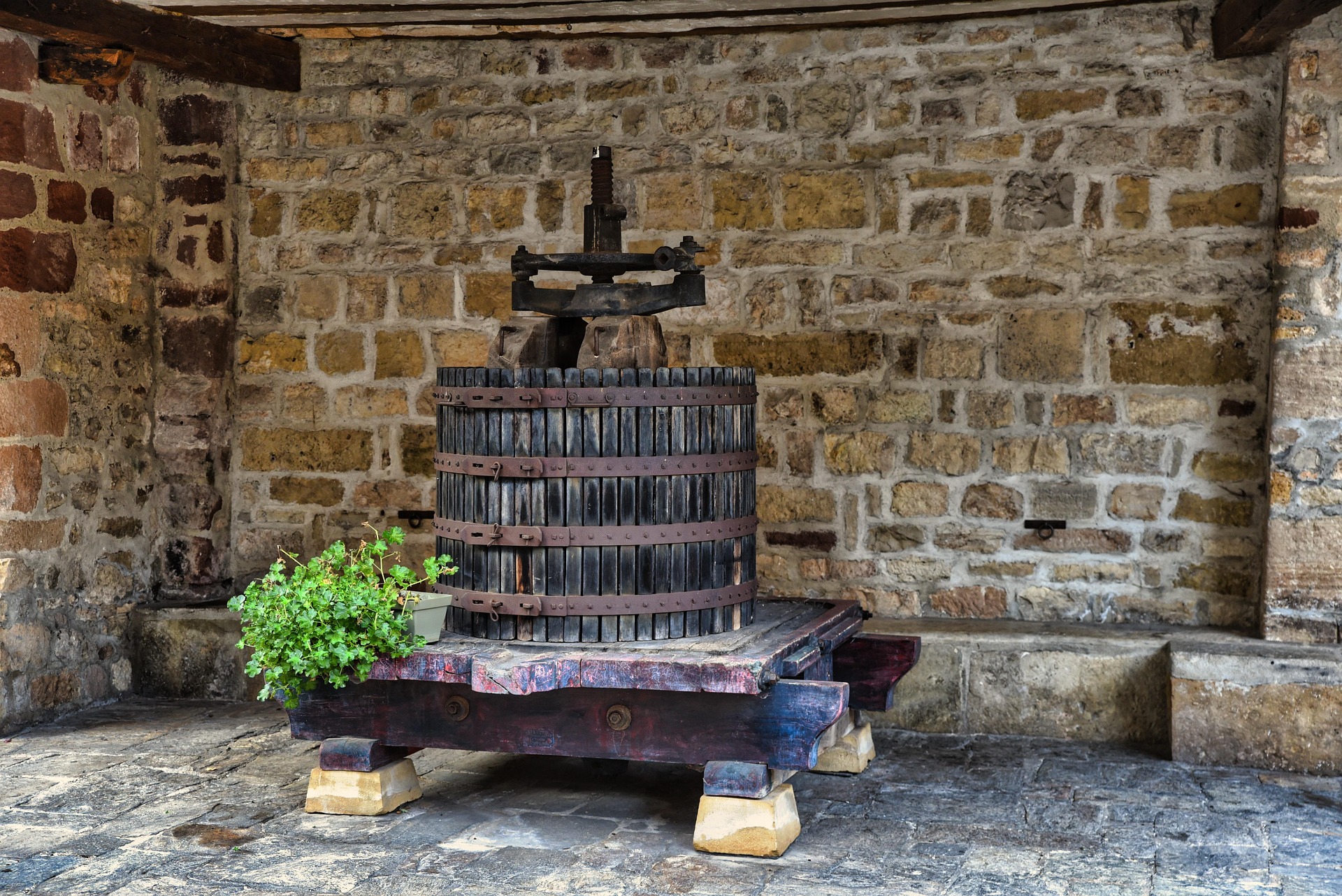 Rustic Wine Press