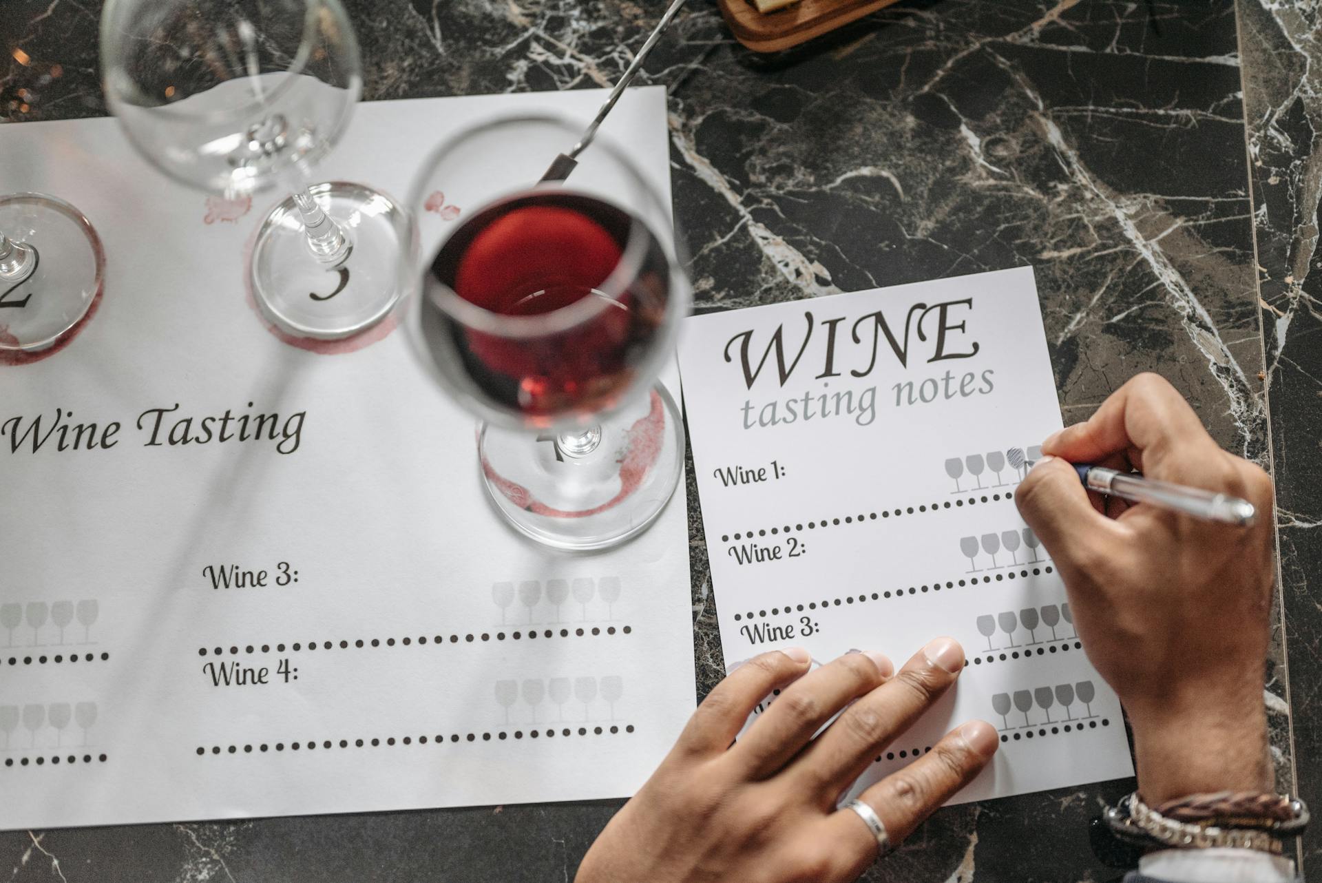 Tasting Wine Notes