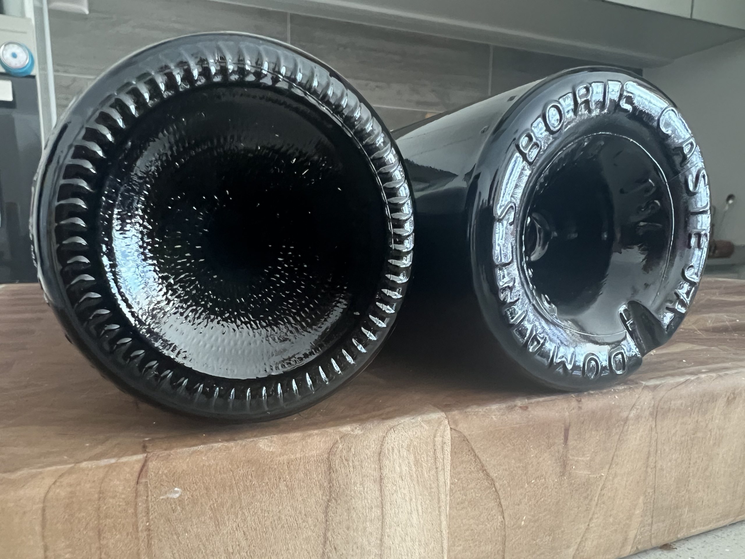 Wine Bottles Have Different Punts