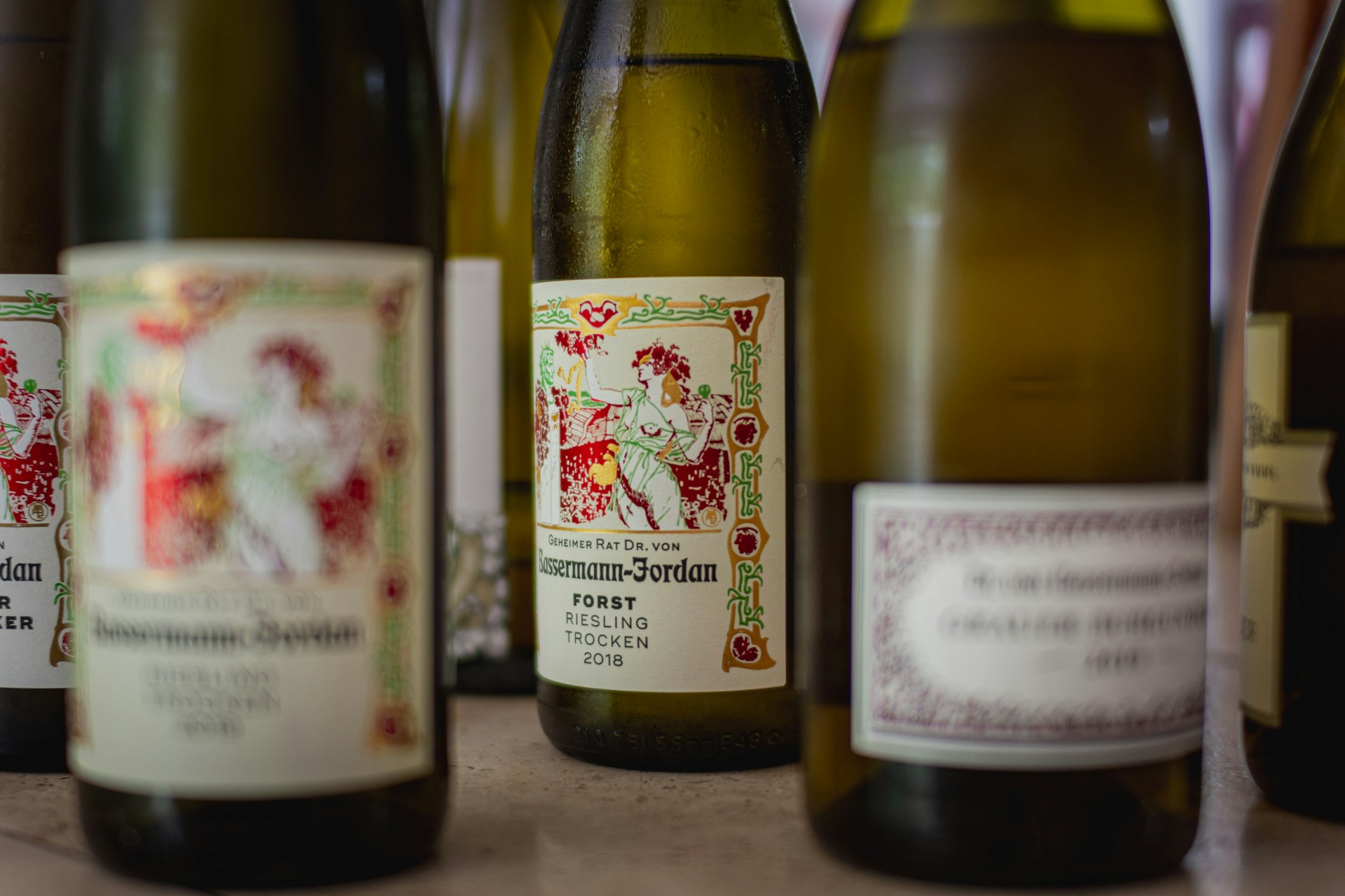 Riesling Bottles