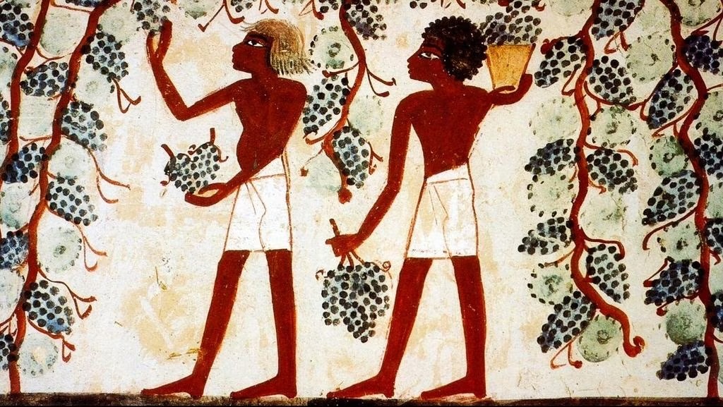 From the tomb of Nakht