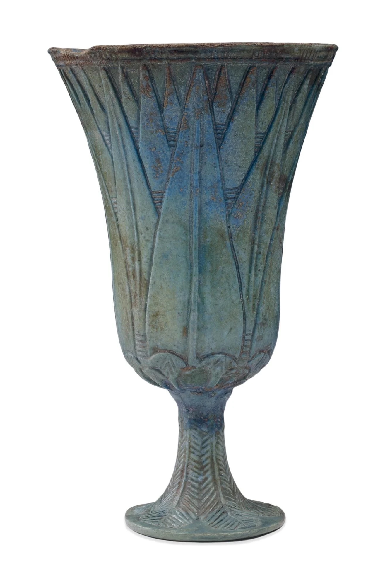 Egyptian drinking vessel
