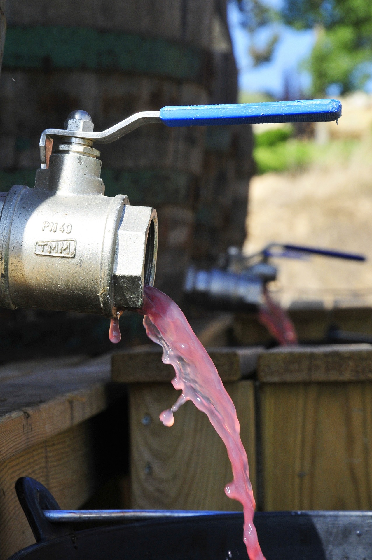 Devatting is part of the winemaking process