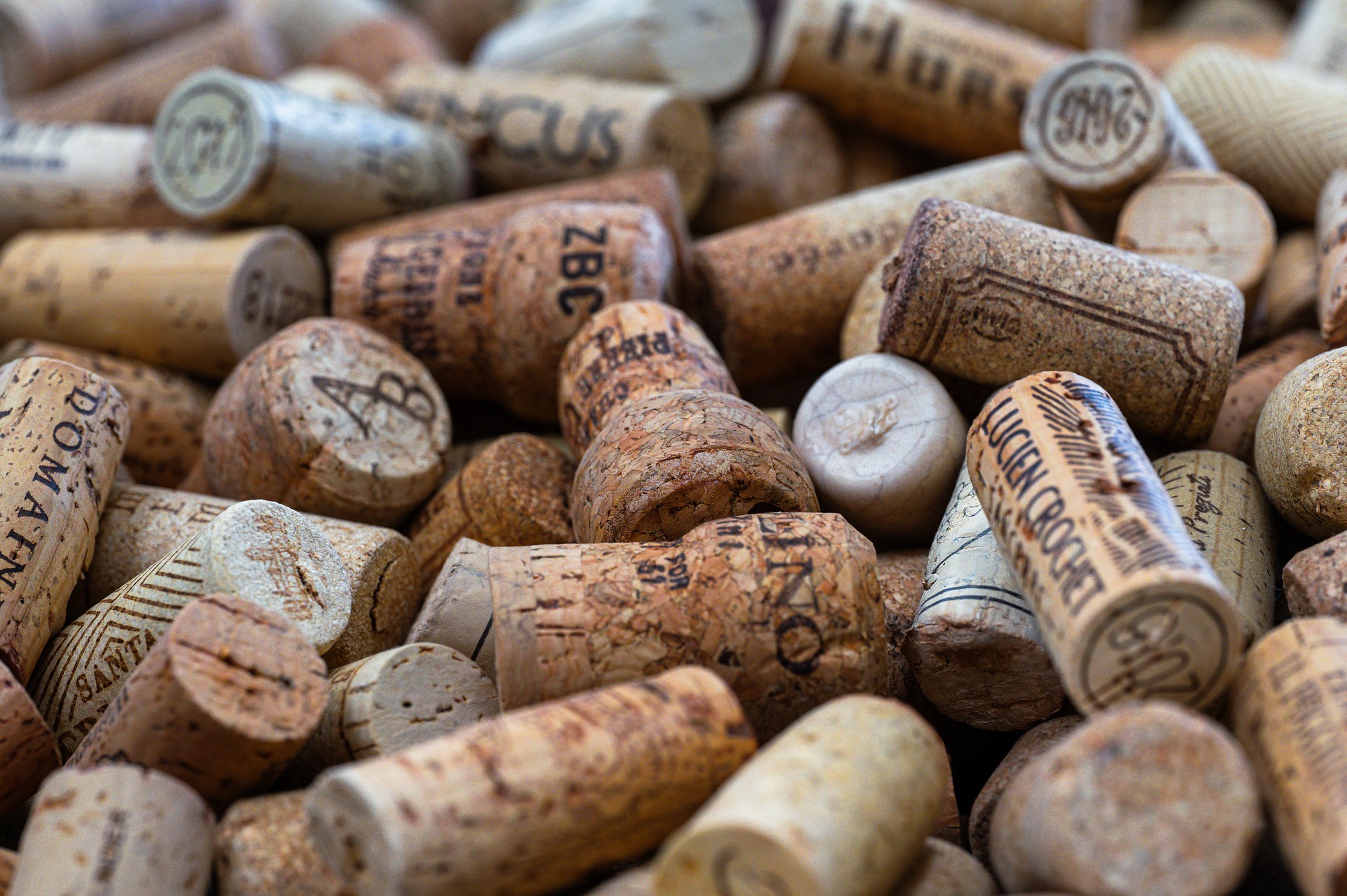 Your collection of corks still represent less than 1% of the wine varietals available
