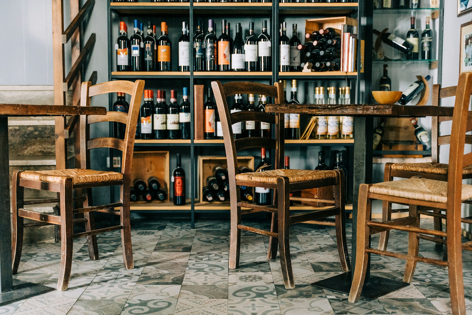 A little wine bar would be a part of my perfect wine store