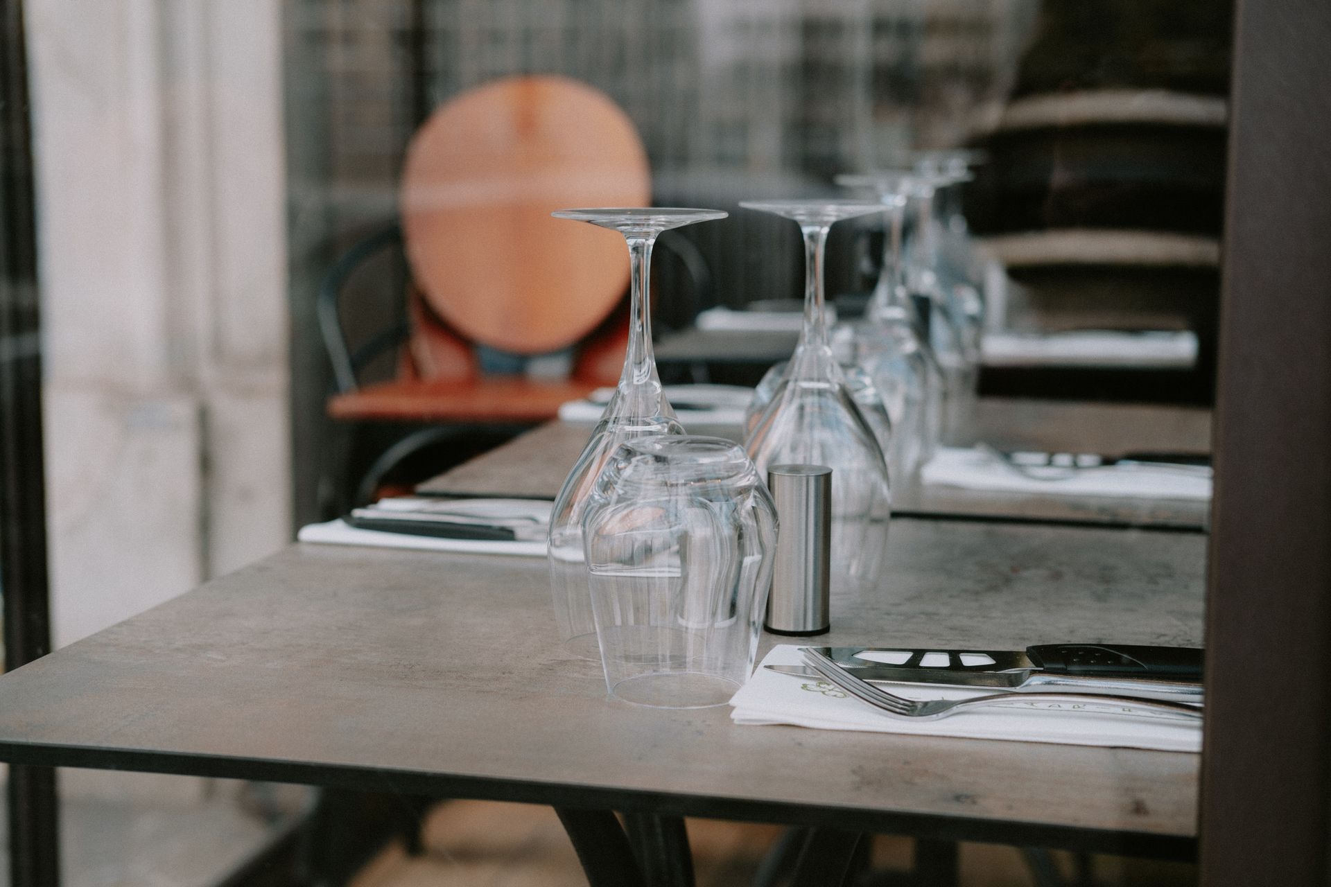 All that table needs is a menu and a wine list... oh yeah, and guests.