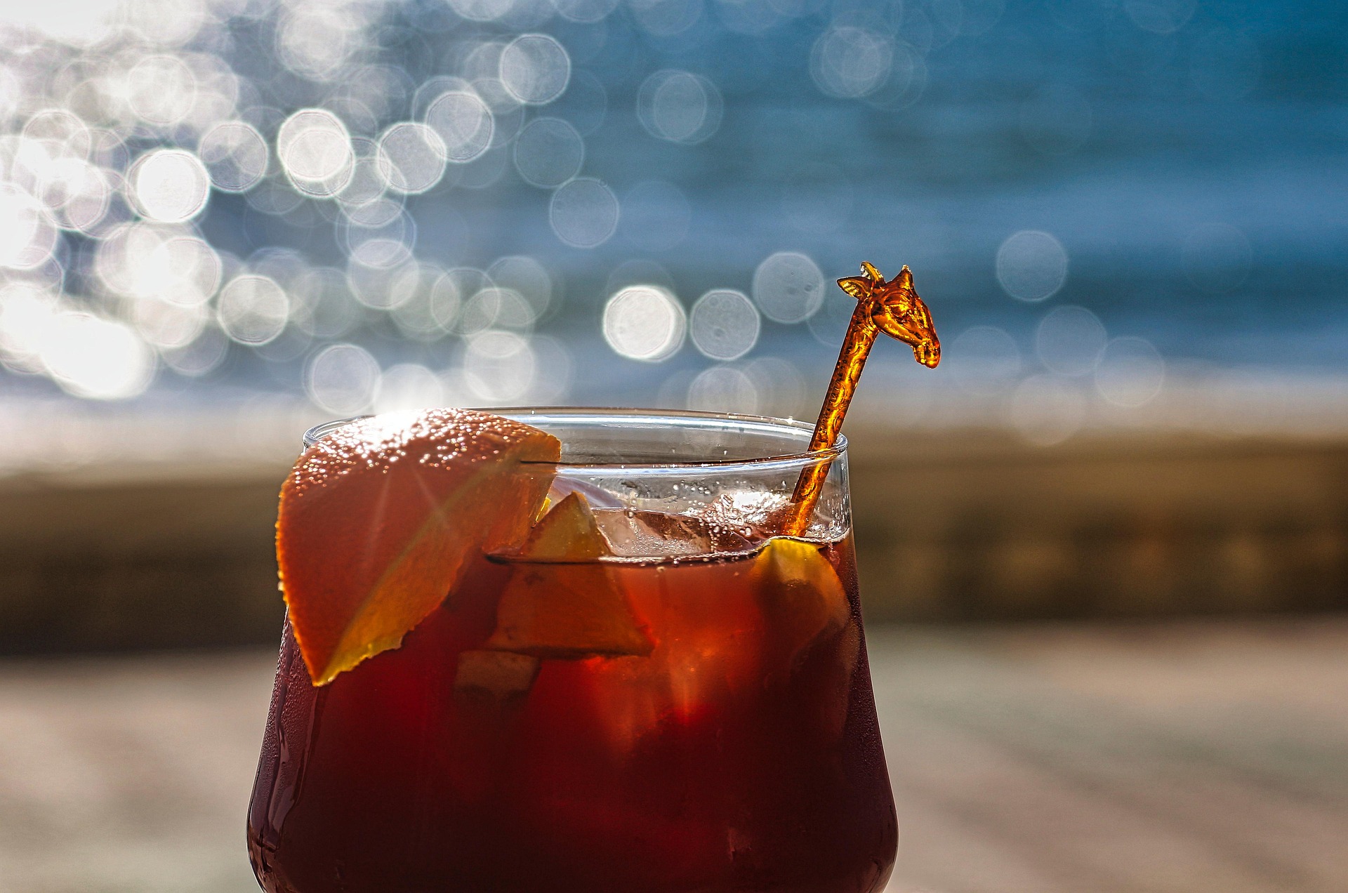 Sangría is a popular wine cocktail